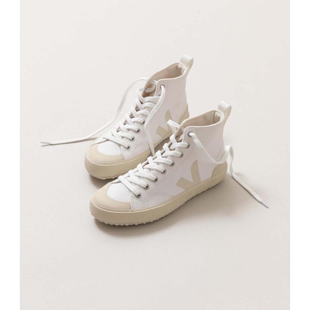 Veja NOVA HIGH TOP CANVAS PIERRE Men's High Tops White | CA 103FDN